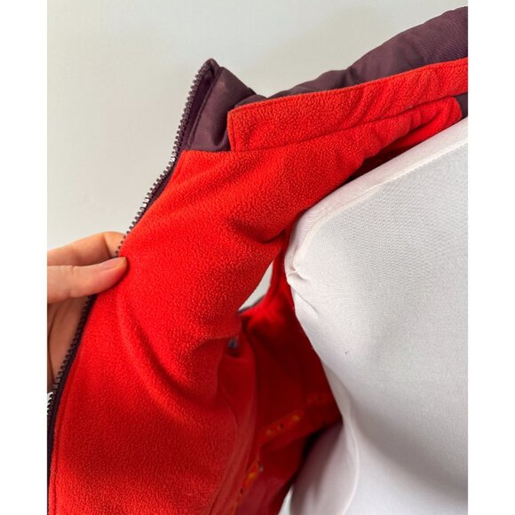 Tsunami Quilted Down Plum Front Zipper Puffer Vest - Picture 10 of 13